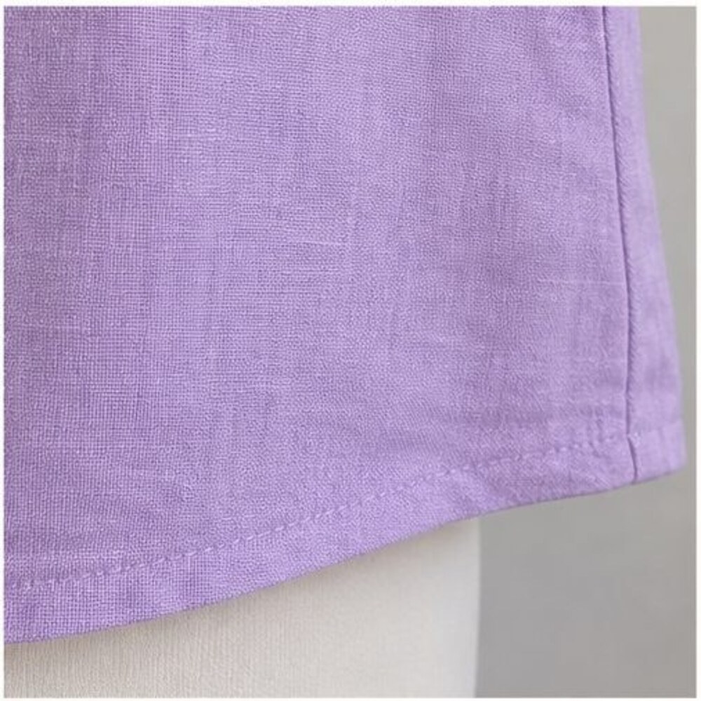 Lilac Ruffle Blouse - Picture 6 of 6